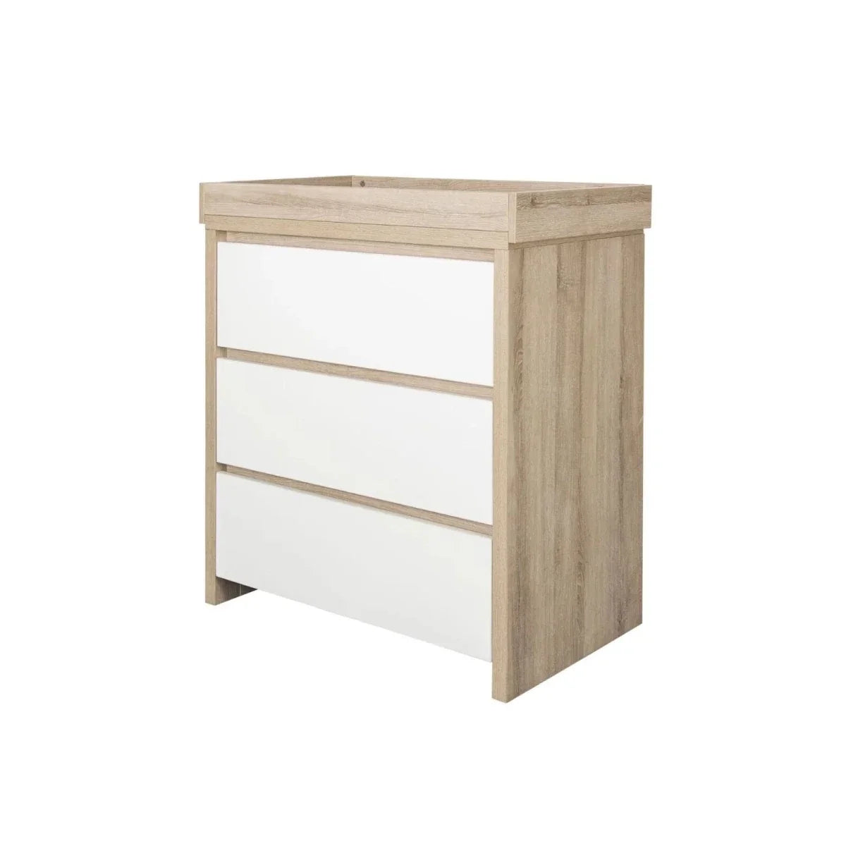 Tutti Bambini Modena 2 Piece Room Set with Pocket Sprung Mattress - White/Oak