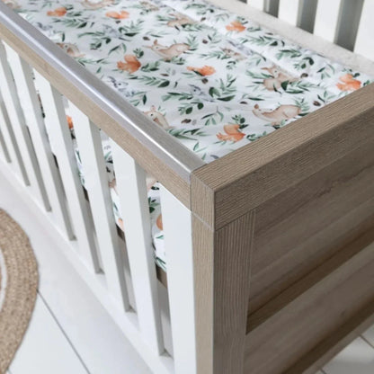 Tutti Bambini Modena 2 Piece Room Set with Pocket Sprung Mattress - White/Oak