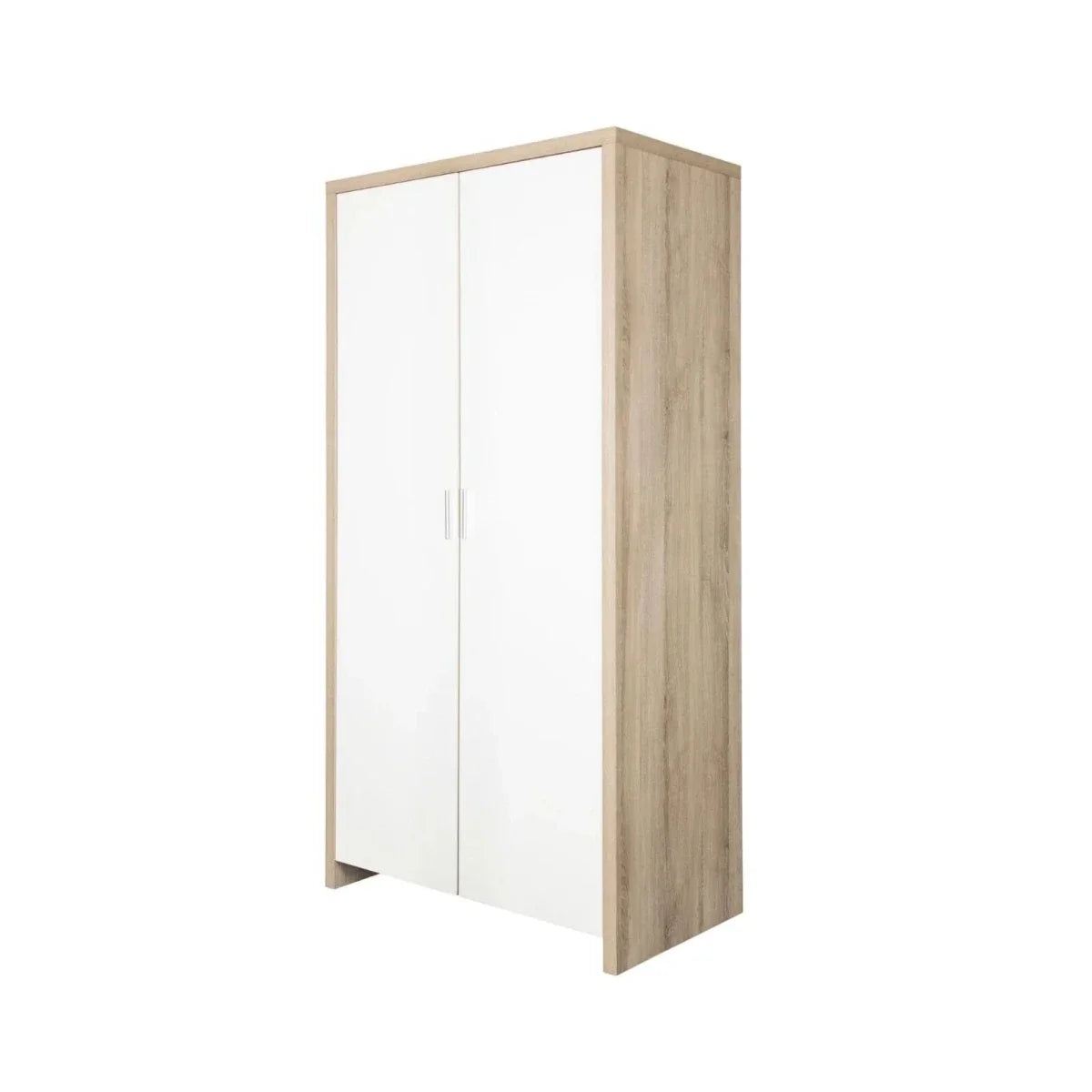 Tutti Bambini Modena 3 Piece Room Set with Pocket Sprung Mattress - White/Oak