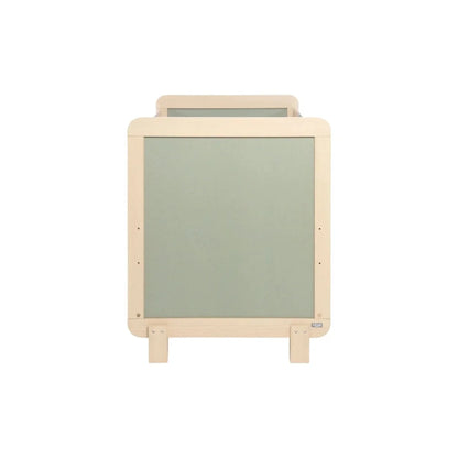 Tutti Bambini Kuba Cot Bed - Golden Oak/Sage Weave