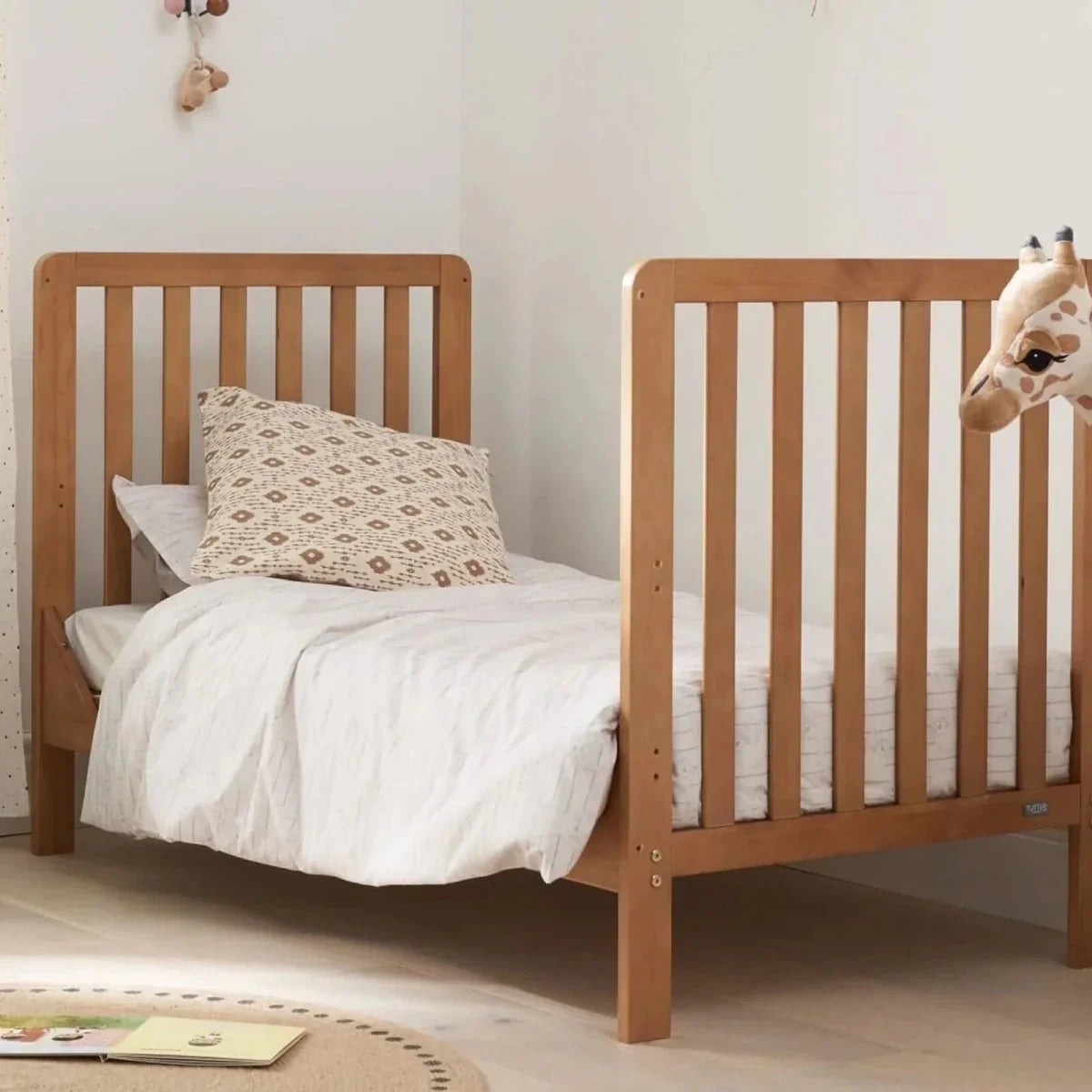 Tutti Bambini Malmo Cot Bed with Cot Top Changer & Mattress
