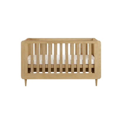 Tutti Bambini Japandi Cot Bed - Light Oak