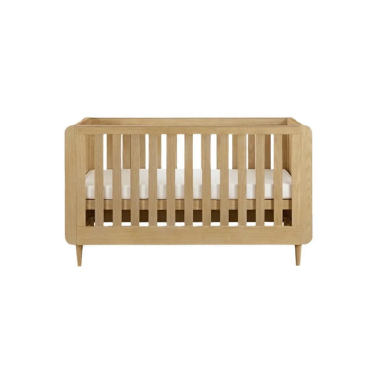 Tutti Bambini Japandi Cot Bed - Light Oak
