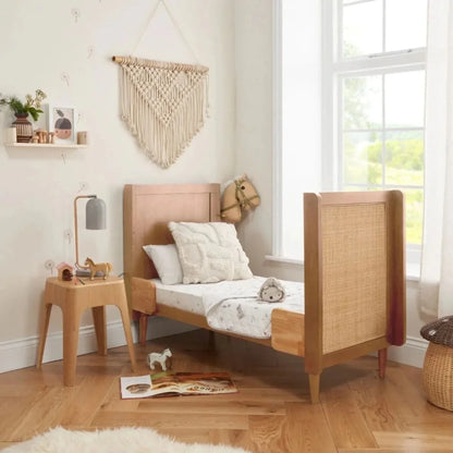 Tutti Bambini Japandi Cot Bed - Light Oak