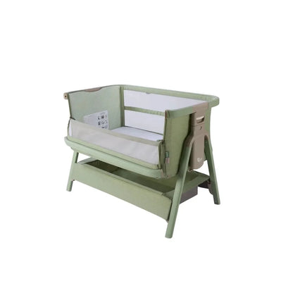 Tutti Bambini CoZee Zen Bedside Crib - Eucalyptus