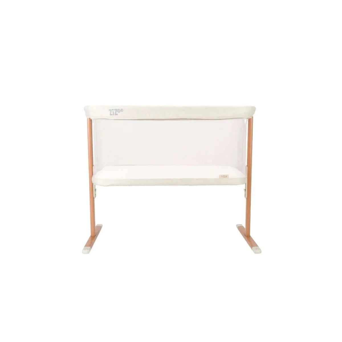 Tutti Bambini ZiZee Essential Crib - Scandinavian Walnut/Ecru