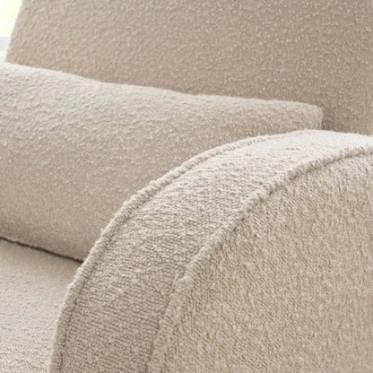 Tutti Bambini Micah Rocking Chair & Footstool - Boucle Biscuit