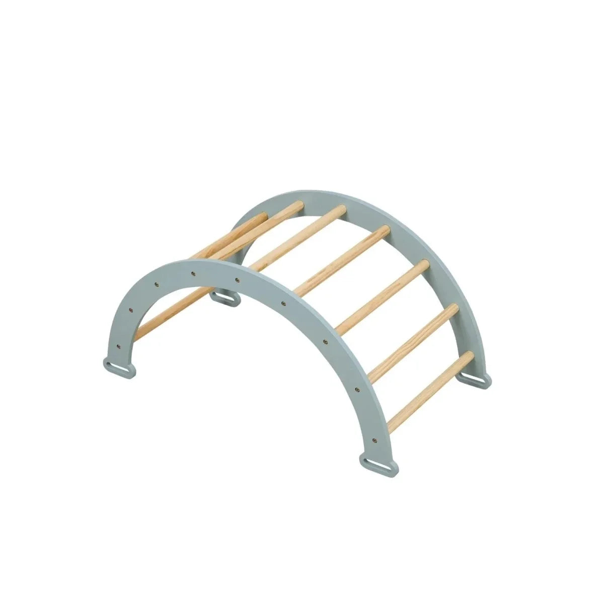 Tutti Bambini Scala Montessori 3-in-1 Pikler Climbing Frame with Climbing Wall - Ocean Stone