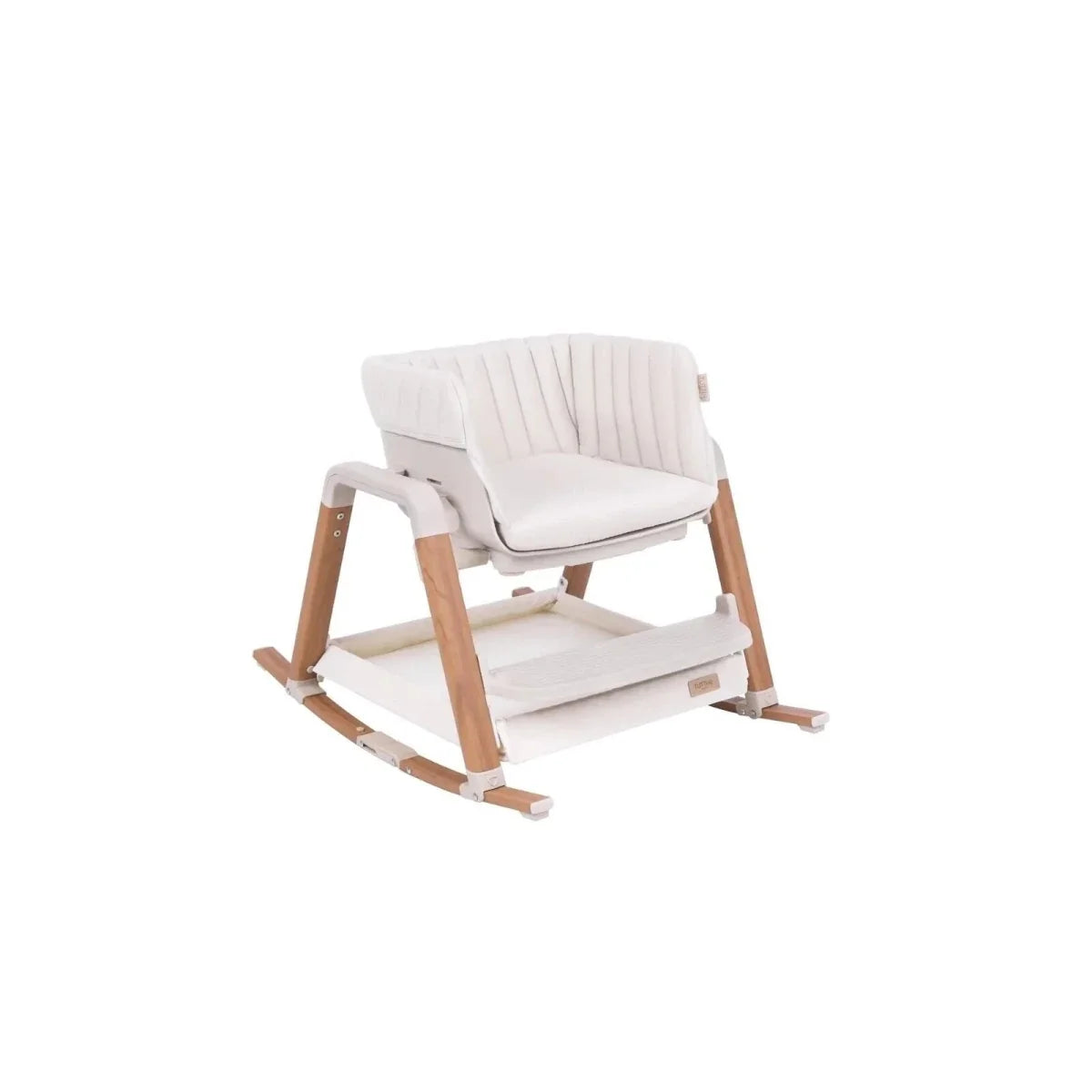 Tutti Bambini Nova Evolutionary Highchair - Scandinavian Walnut/Ecru