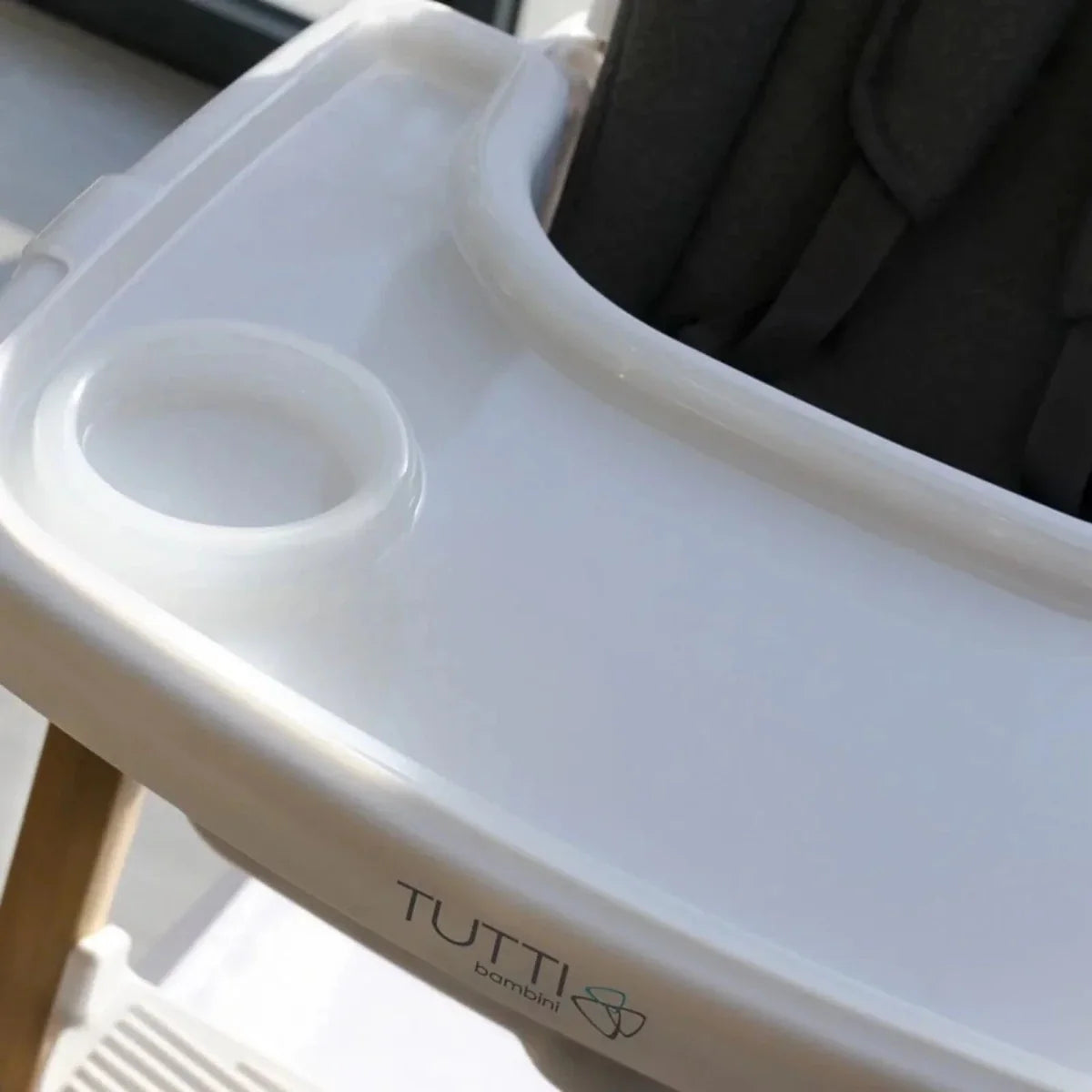 Tutti Bambini Nova Birth to 12 Years Complete Highchair Package - Grey/Oak