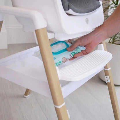 Tutti Bambini Nova Birth to 12 Years Complete Highchair Package - Grey/Oak
