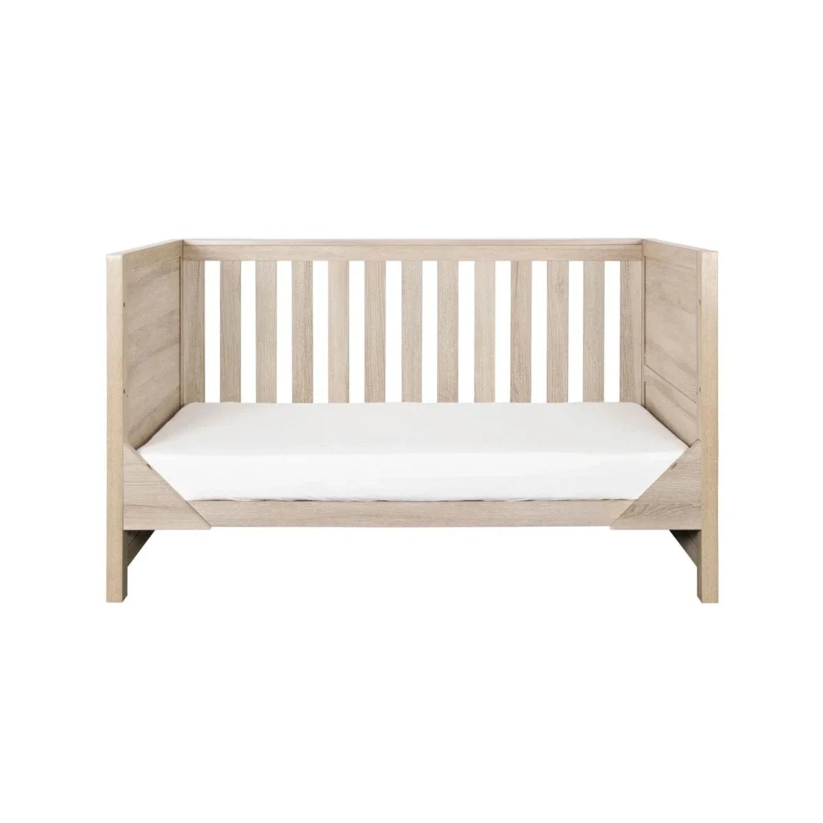 Tutti Bambini Modena 2 Piece Room Set with Deluxe Fibre Mattress - Oak