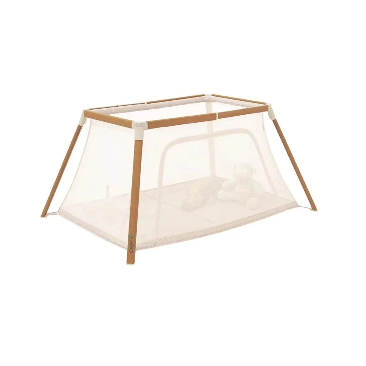 Tutti Bambini CoZee Go Day & Night Bundle - Scandinavian Walnut/Ecru