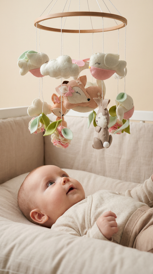 Berceau mobile Woodland Blossom