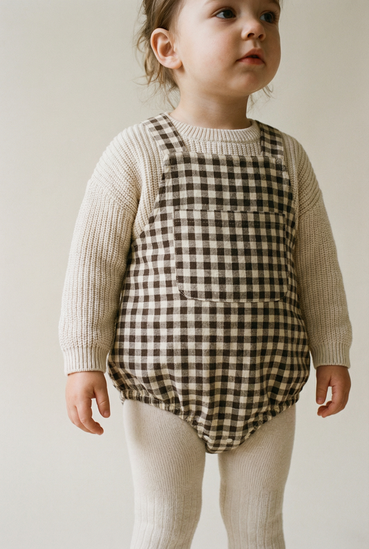 Lightweight Corduroy Baby Romper