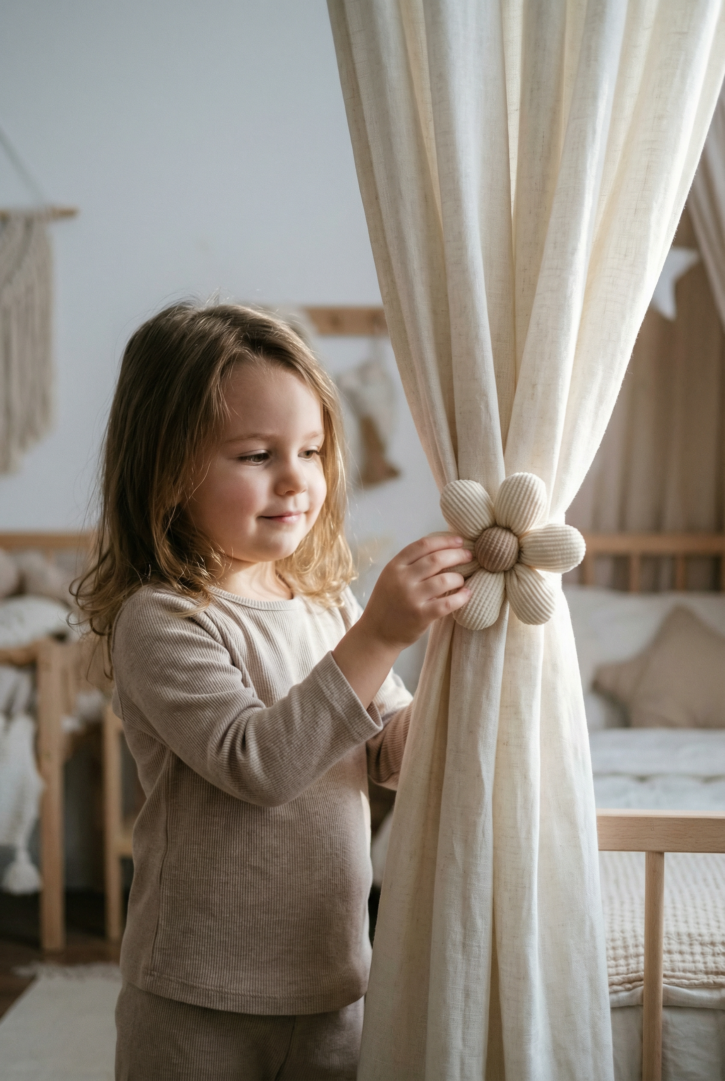 1 x Flower Curtain Tieback Accessory