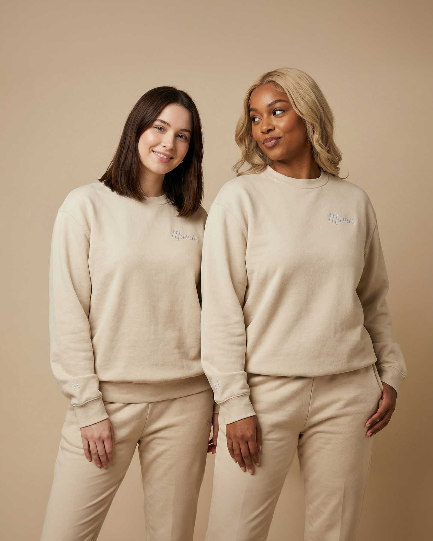 Mama Embroidered Oversized Heavyweight Sweatshirt