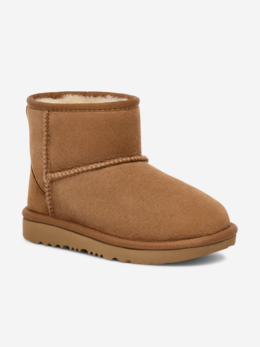 UGG Kids Classic Mini II Boots in Chestnut