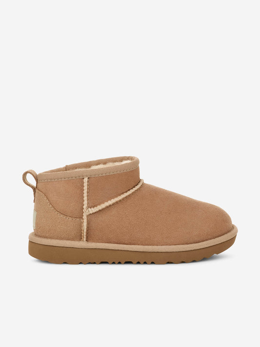 UGG Kids Classic Ultra Mini Boots in Sand