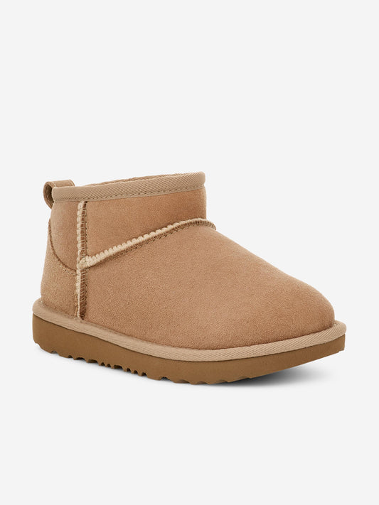 UGG Kids Classic Ultra Mini Boots in Sand