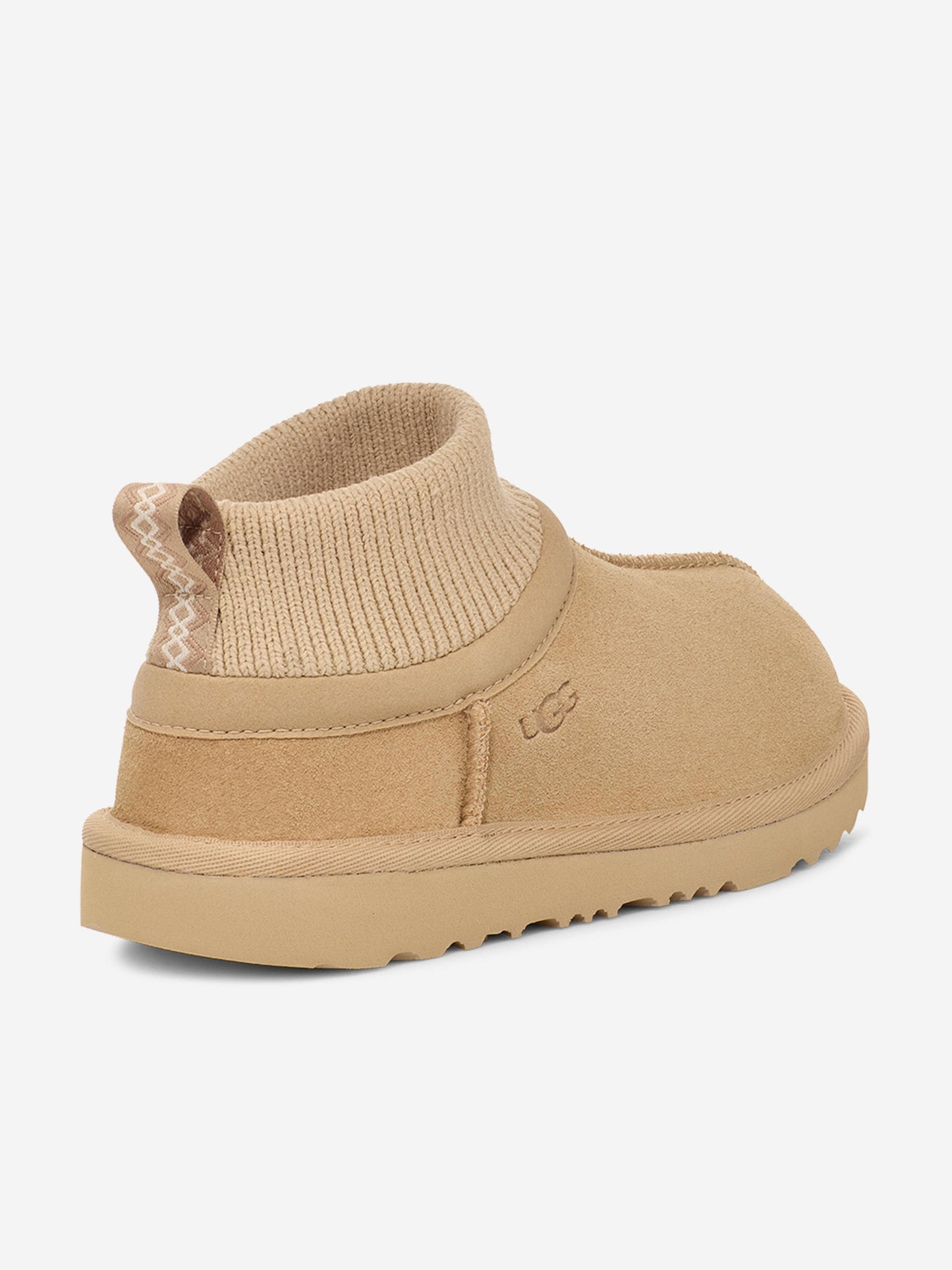 UGG Kids Classic Ultra Stretch Cuff Boots in Sand