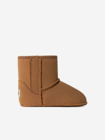 UGG Baby Classic Boots and Lovey Set in Chestnut