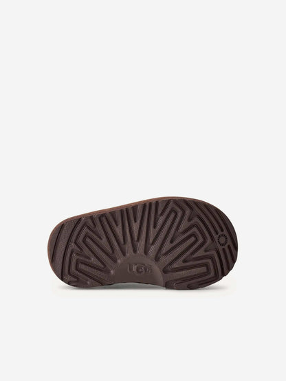 UGG Kids Classic Ultra Stretch Cuff Boots in Brown