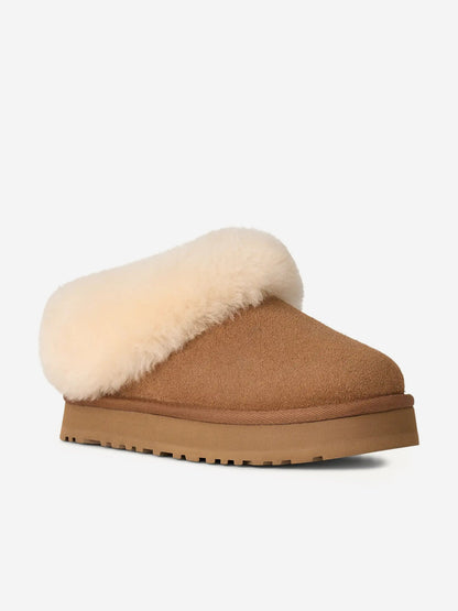 UGG Girls Tazzelle Slippers in Chestnut