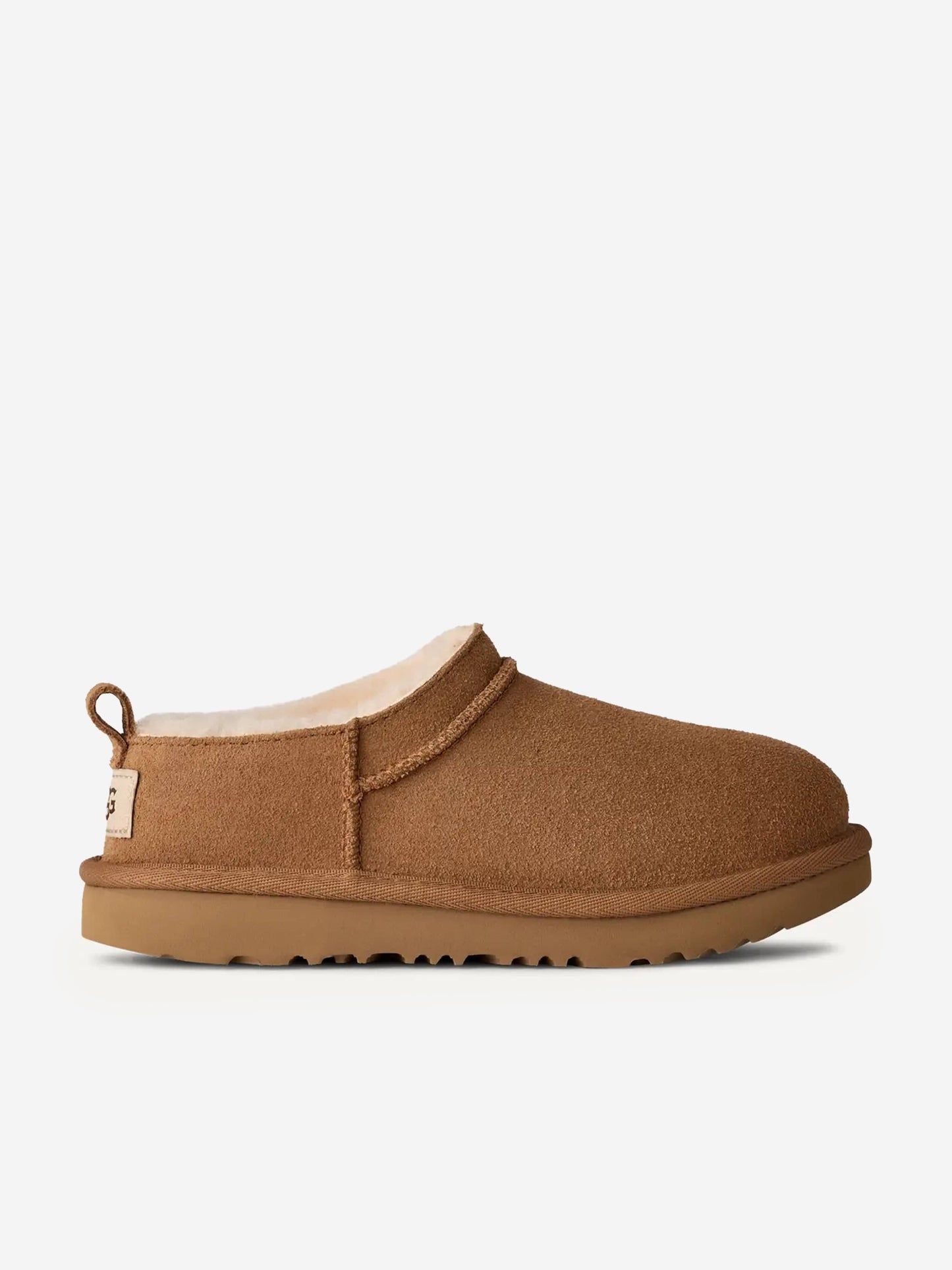 UGG Kids Classic Micro Slippers in Chestnut