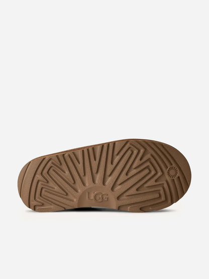 UGG Kids Classic Micro Slippers in Chestnut