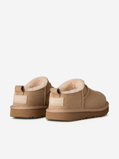 UGG Kids Classic Micro Slippers in Sand