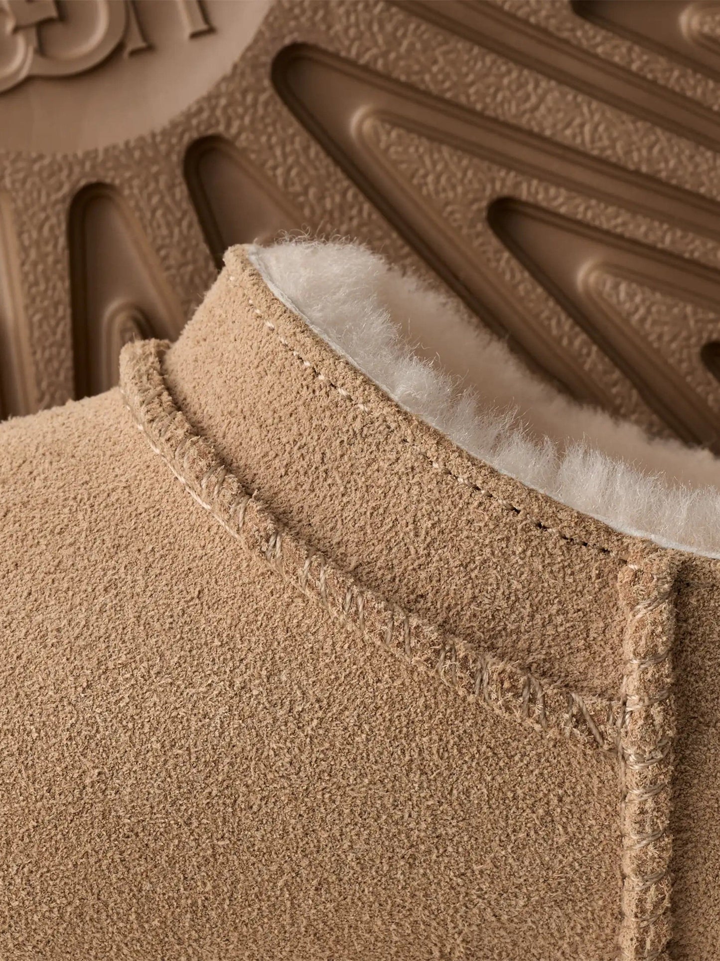 UGG Kids Classic Micro Slippers in Sand