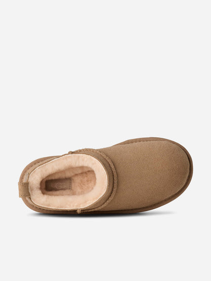 UGG Kids Classic Micro Slippers in Sand