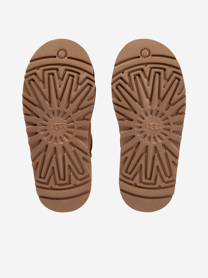 UGG Girls Classic Ultra Mini Platform Boots in Chestnut