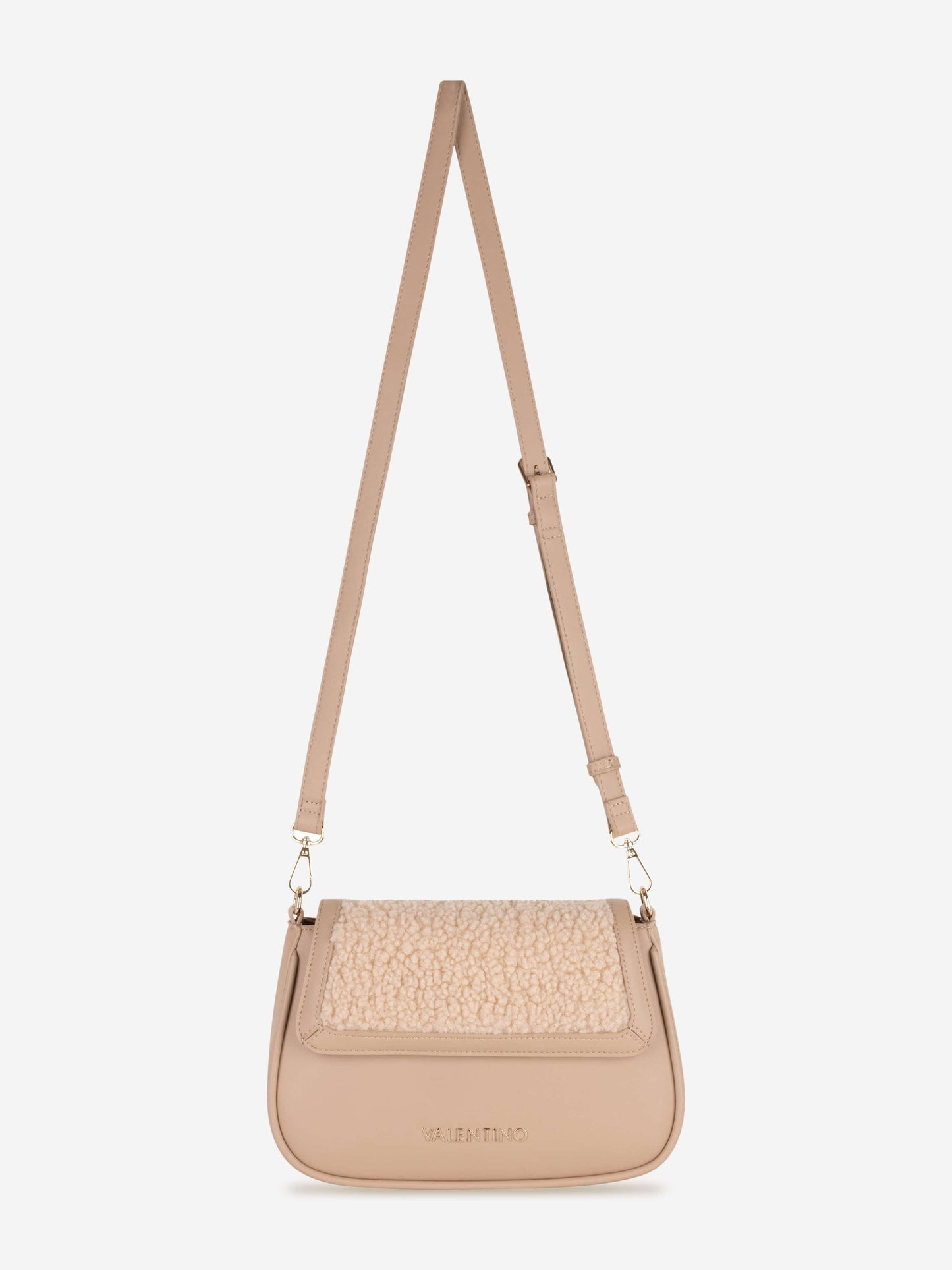Valentino Shari Flap Bag in Beige (26cm)