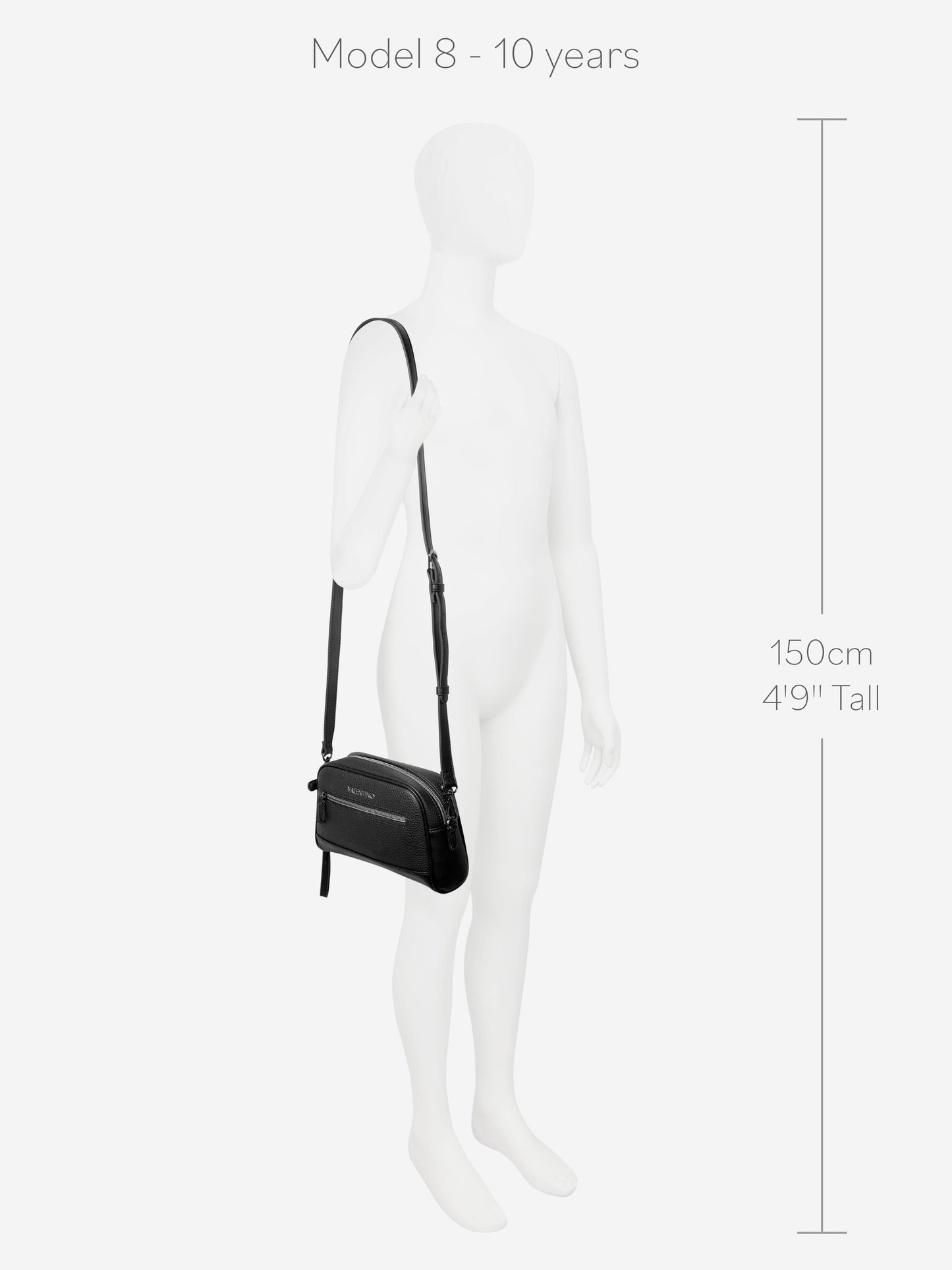Valentino Efeo Soft Cosmetic Case in Black (23cm)
