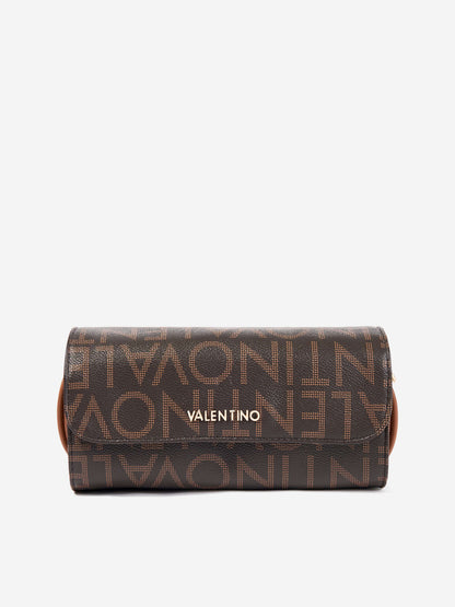 Valentino Regina Re Soft Cosmetic Case in Brown (22cm)