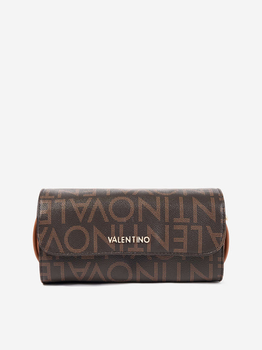 Valentino Regina Re Soft Cosmetic Case in Brown (22cm)