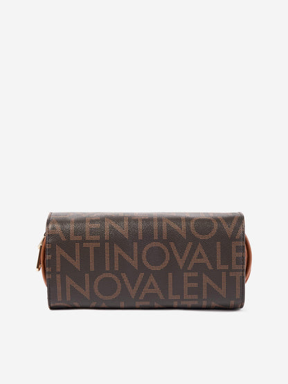 Valentino Regina Re Soft Cosmetic Case in Brown (22cm)