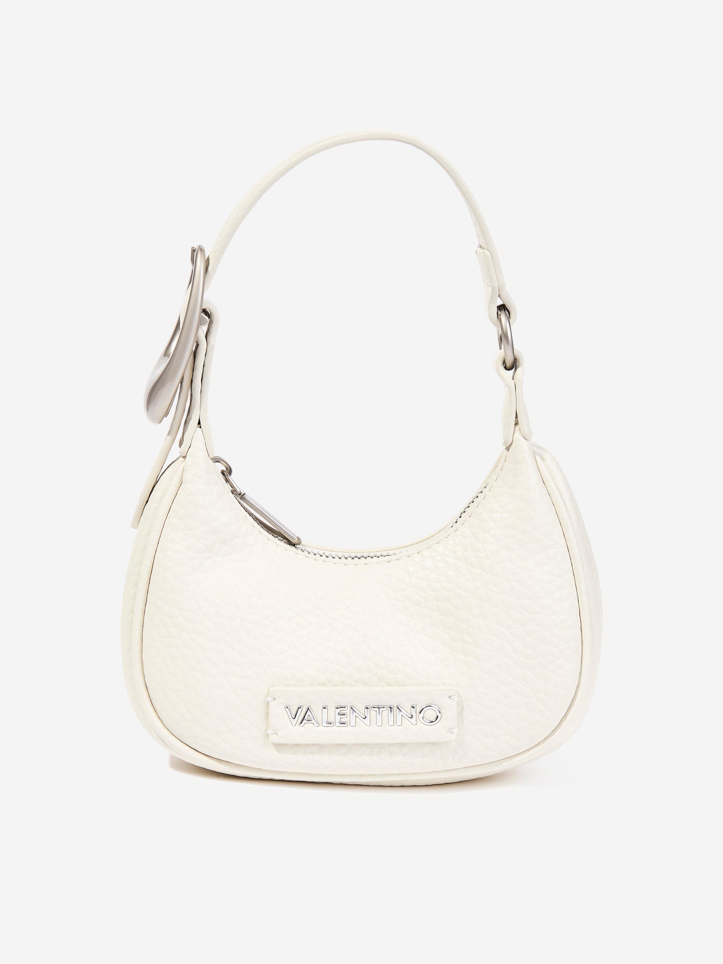 Valentino Willowy Re Shoulder Bag in Ivory (16.5cm)