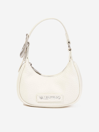 Valentino Willowy Re Shoulder Bag in Ivory (16.5cm)
