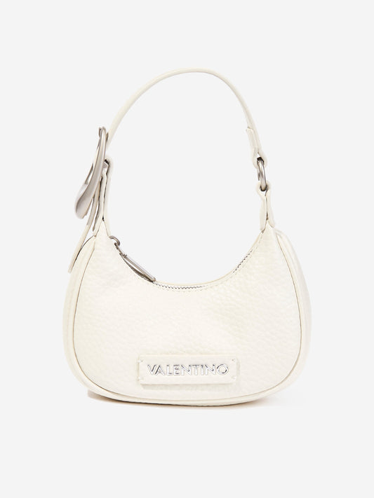 Valentino Willowy Re Shoulder Bag in Ivory (16.5cm)