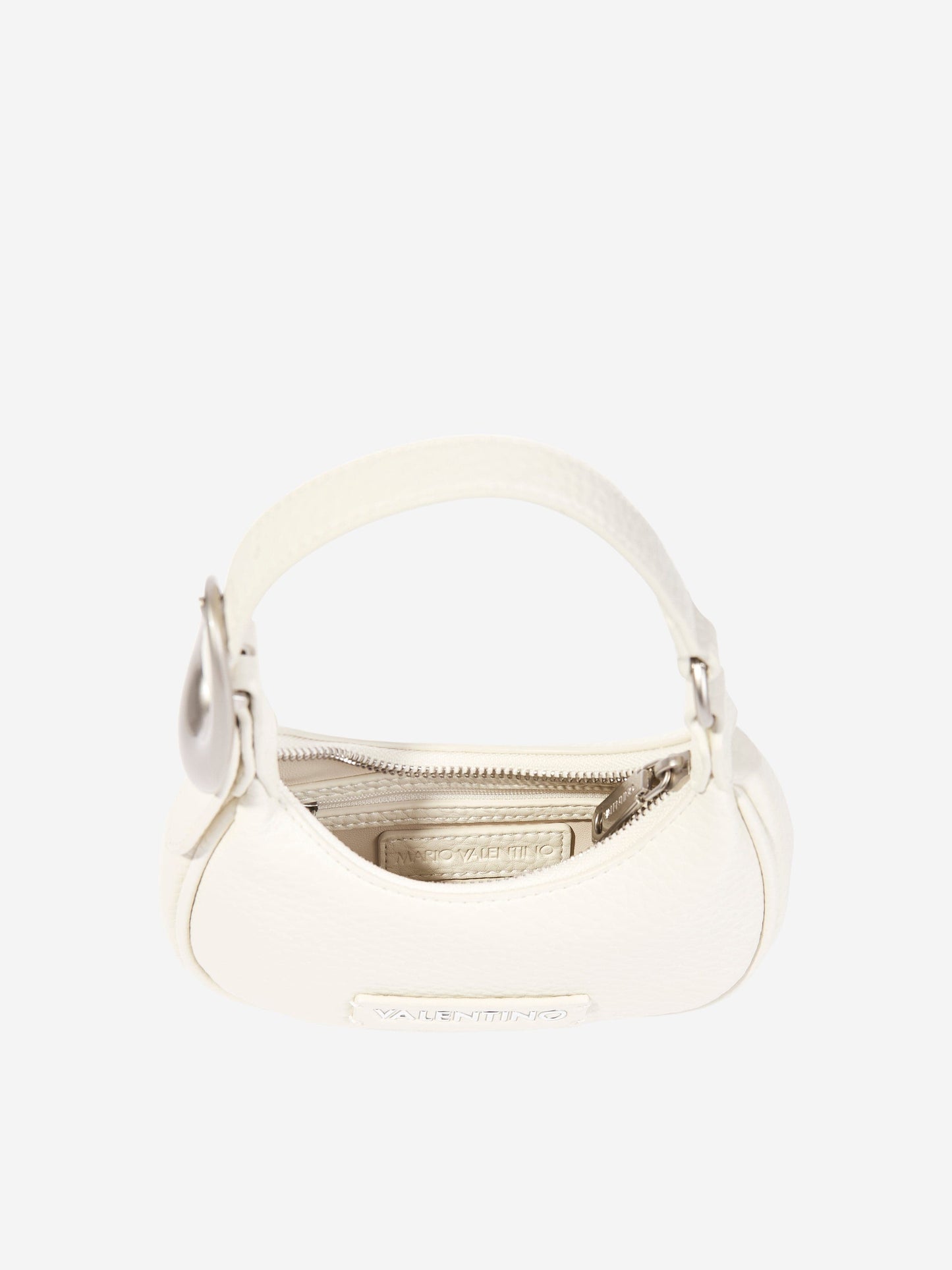 Valentino Willowy Re Shoulder Bag in Ivory (16.5cm)