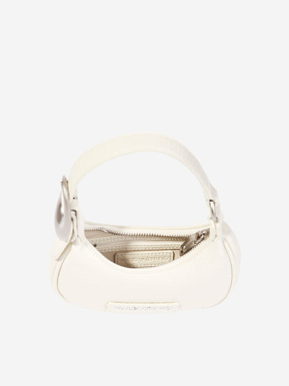 Valentino Willowy Re Shoulder Bag in Ivory (16.5cm)