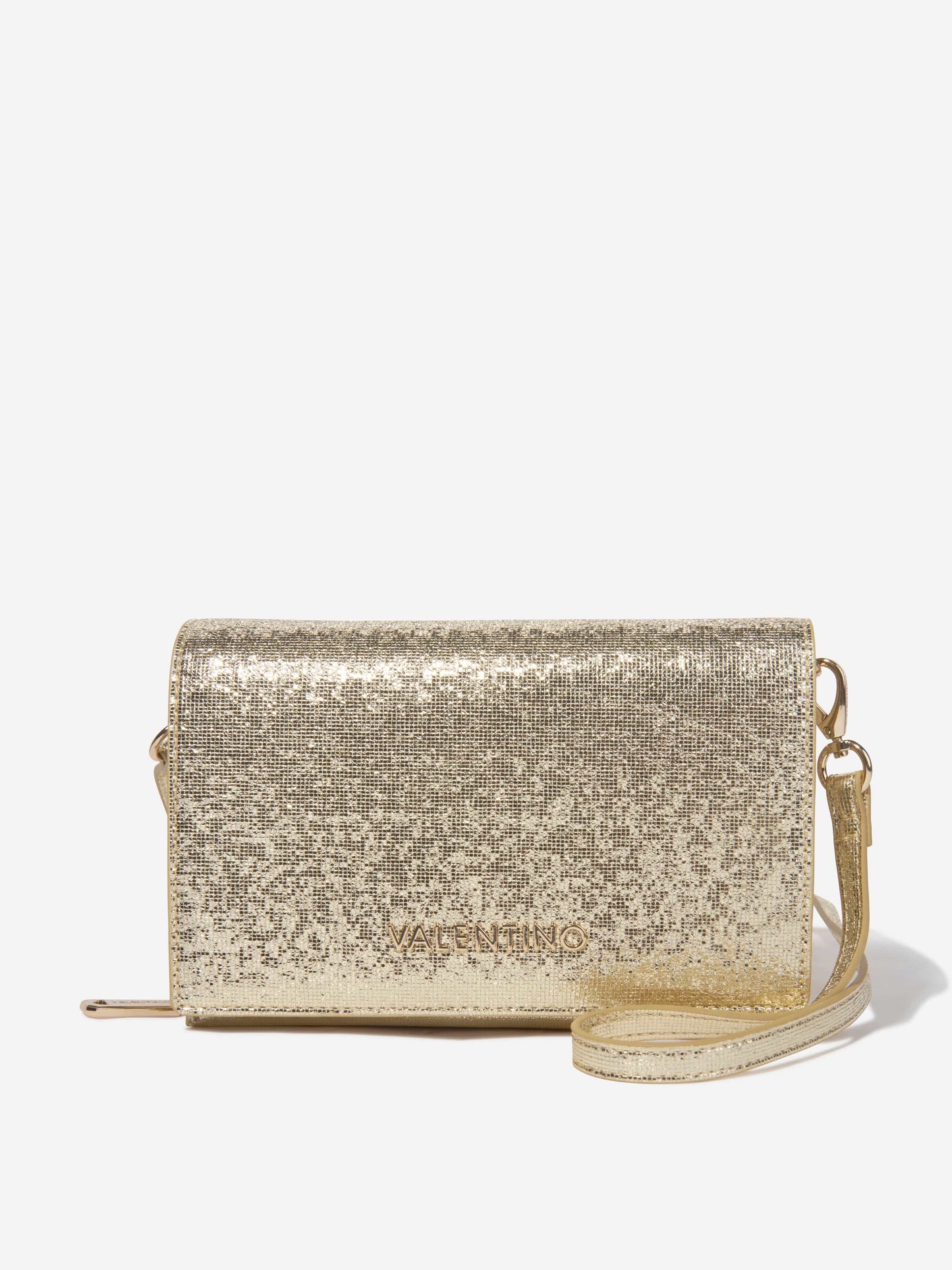 Valentino Ember Flap Bag in Gold (20cm)