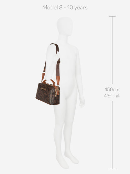 Valentino Regina Re Crossbody Bag in Brown (25cm)