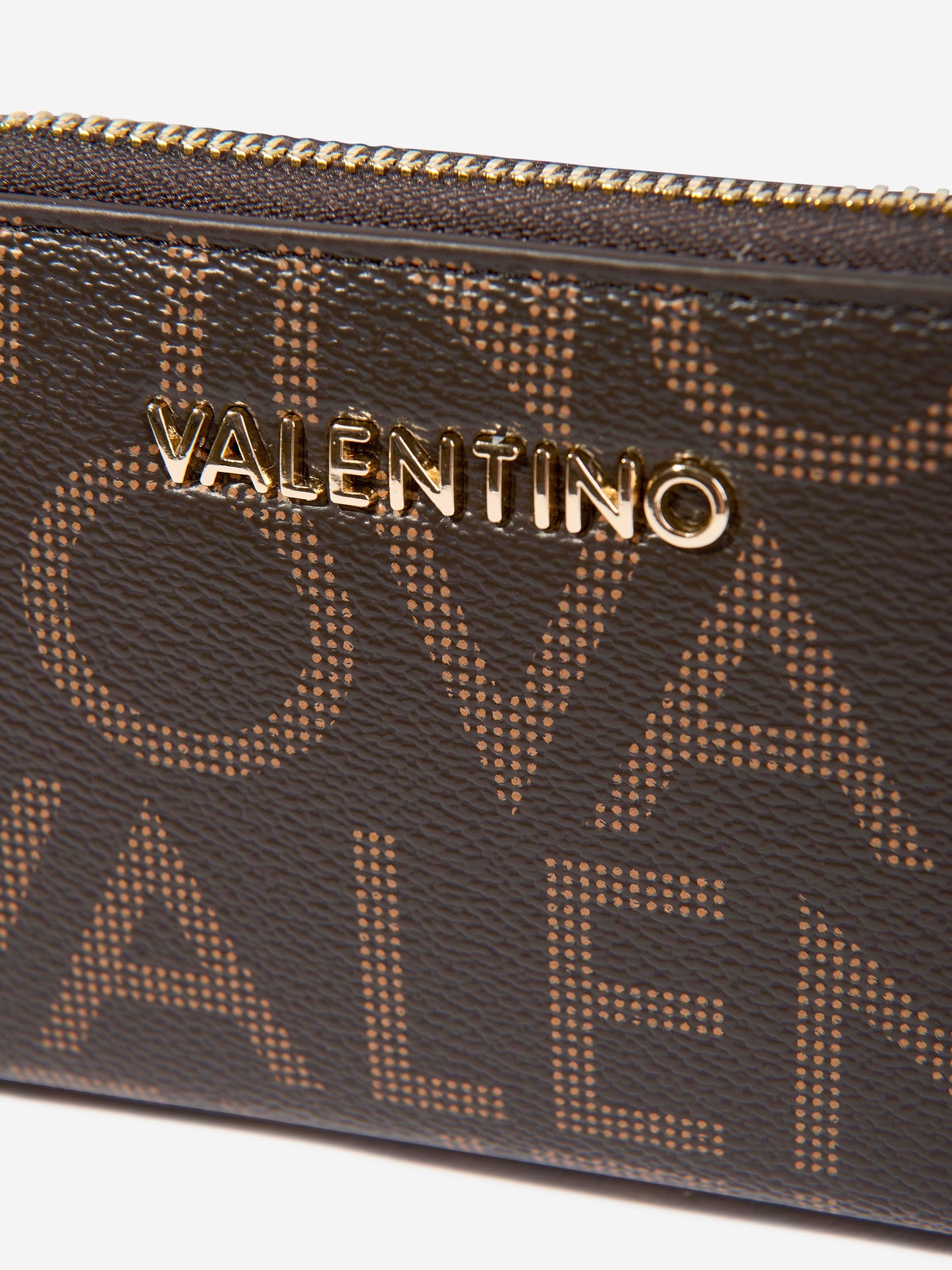 Valentino Regina Re Zip Around Wallet in Brown (13cm)