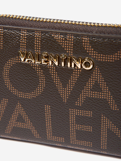 Valentino Regina Re Zip Around Wallet in Brown (13cm)