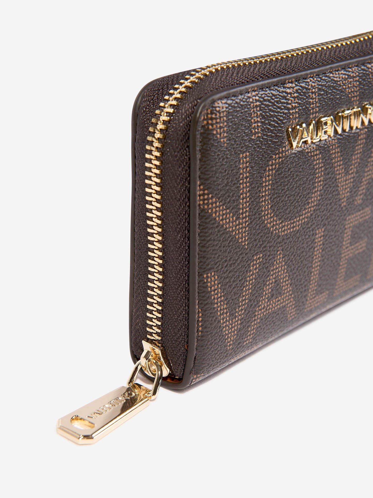 Valentino Regina Re Zip Around Wallet in Brown (13cm)