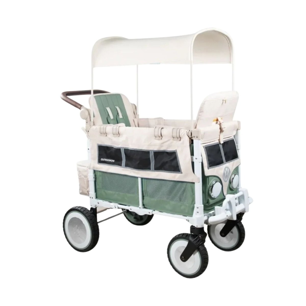 Poussette pliante Wonderfold VW2 Volkswagen - Verte